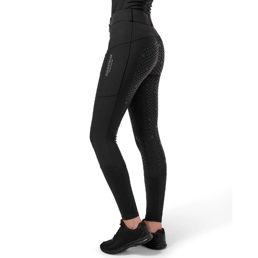 Bryczesy ES Dressage Elite Full Grip Black