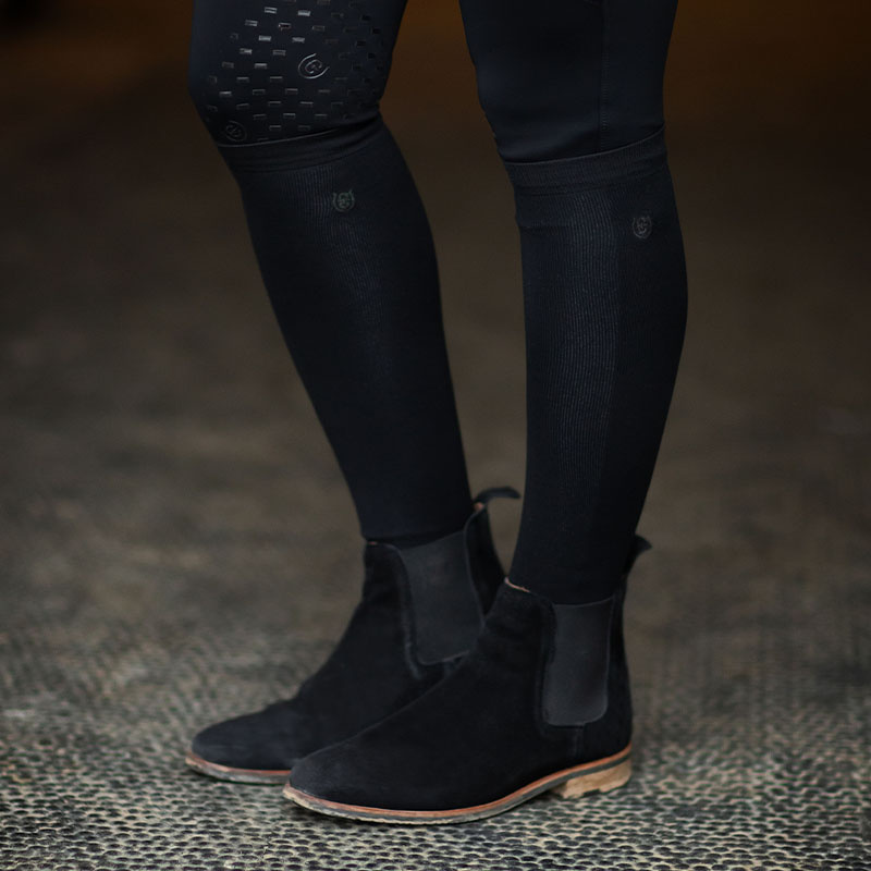 Skarpetki jeździeckie ES Bamboo Blend Black