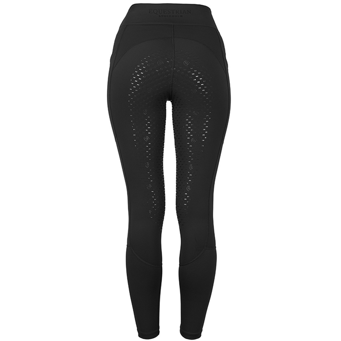 Legginsy jeździeckie ES Dressage Movement Full Grip All Black