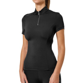 Top treningowy ES UV Protection Short Sleeve Black Edition Top treningowy ES UV Protection Short Sleeve Black Edition