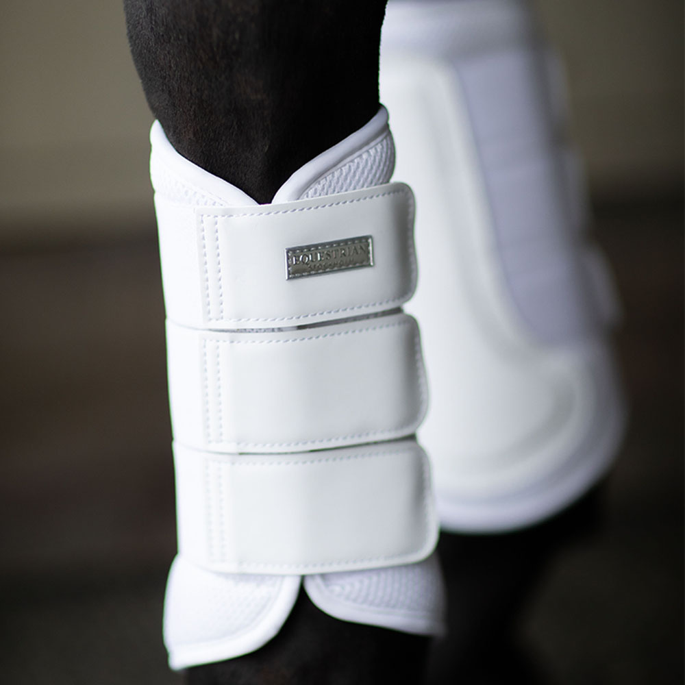 Ochraniacze treningowe ES Classic Mesh White Perfection Silver