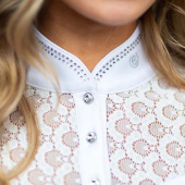 Koszulka konkursowa ES Crystal Champion White Perfection Silver Koszulka konkursowa ES Crystal Champion White Perfection Silver