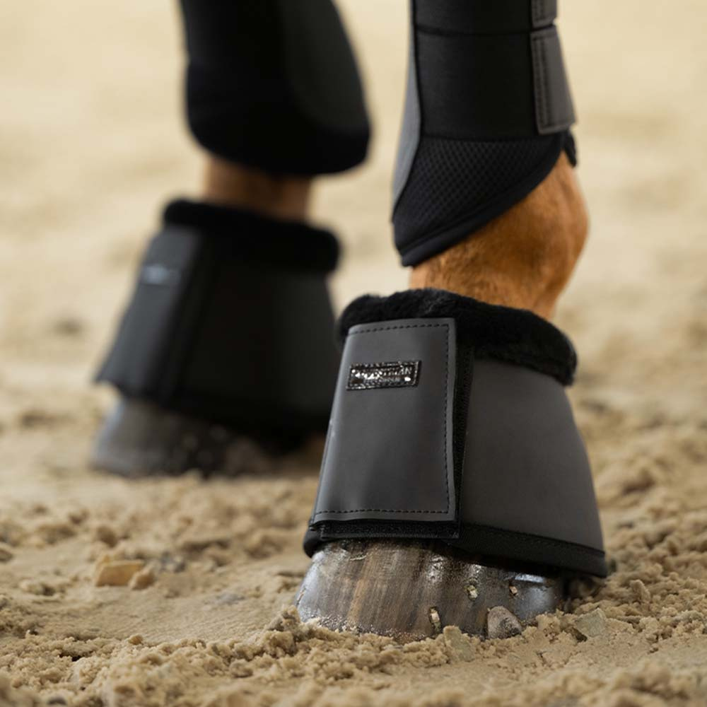 Kaloszki ES Faux Fur All Black