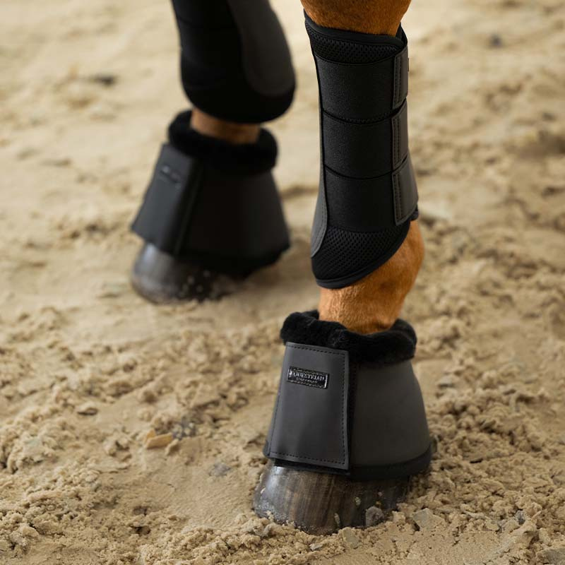 Kaloszki ES Faux Fur All Black