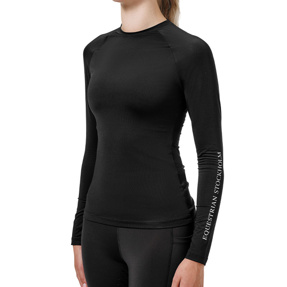 Top treningowy ES Dynamic Base Layer Black