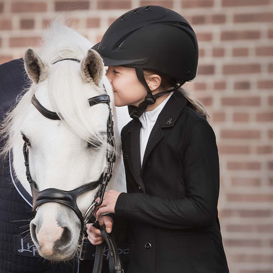 Kask Pleasure Czarny