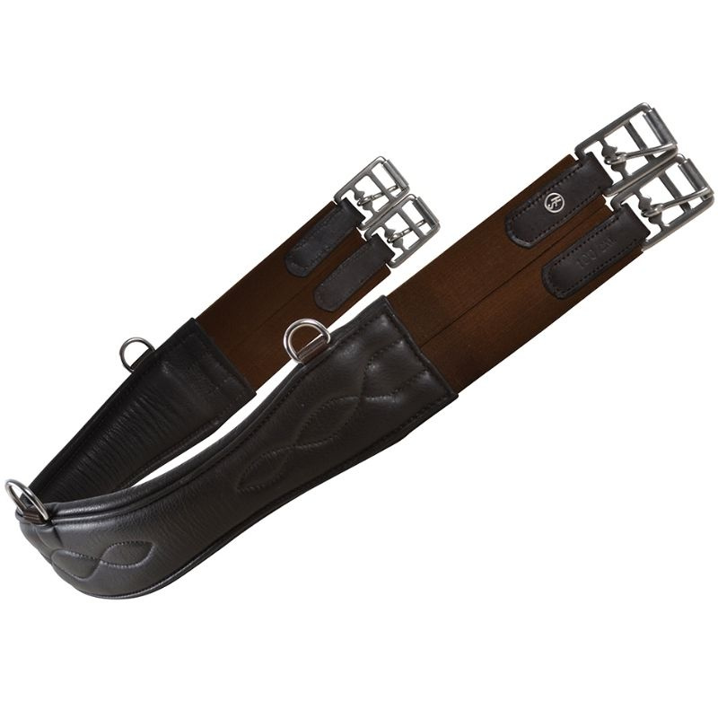 Popręg Anatomiczny HS Leather Brązowy