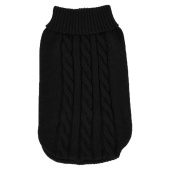 Sweter dla psa Gina Czarny Sweter dla psa Gina Czarny