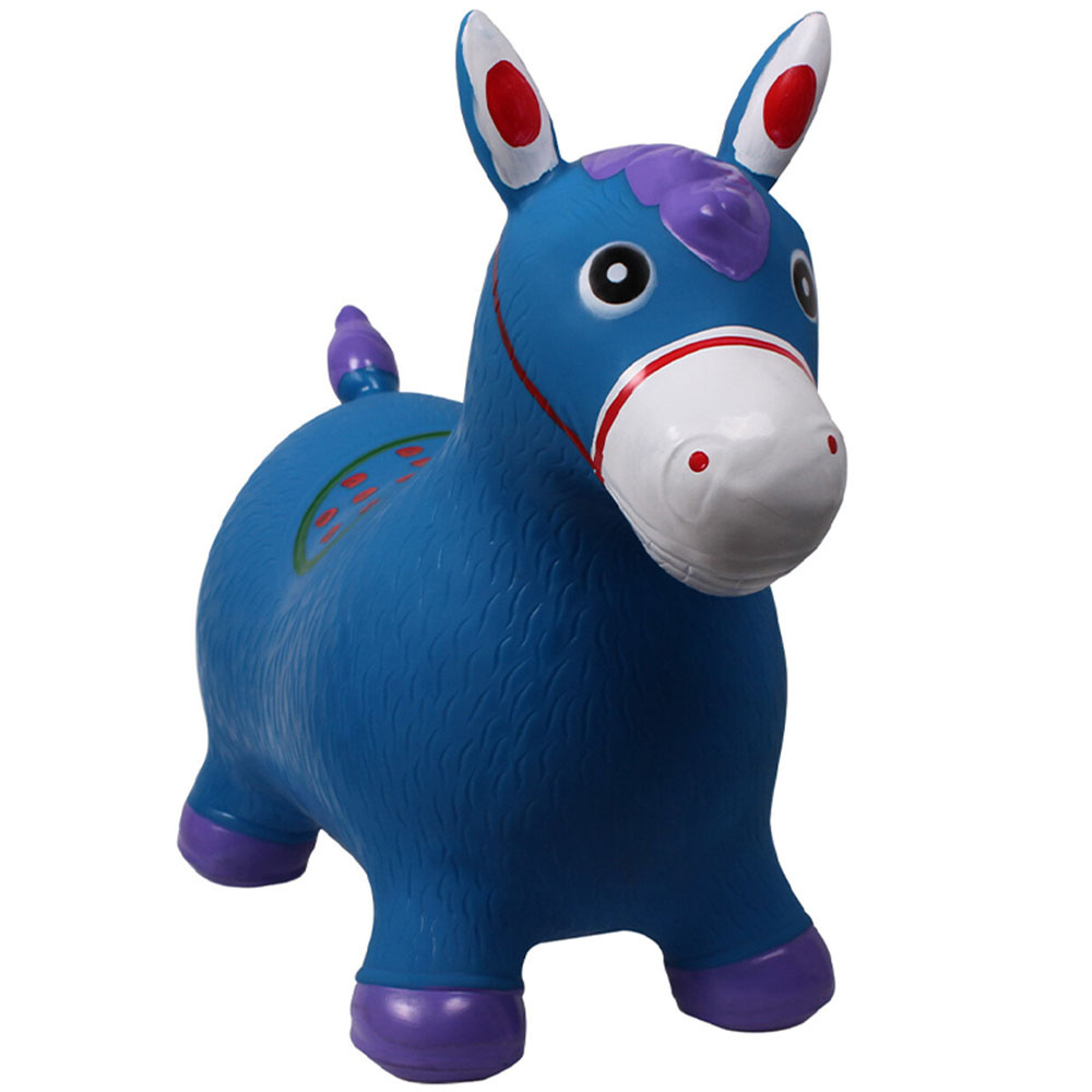 Konik do skakania Jumpy Horse Niebieski