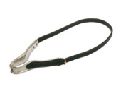 Pasek przeciw łykaniu ze skóry Czarny Pasek przeciw łykaniu ze skóry Czarny