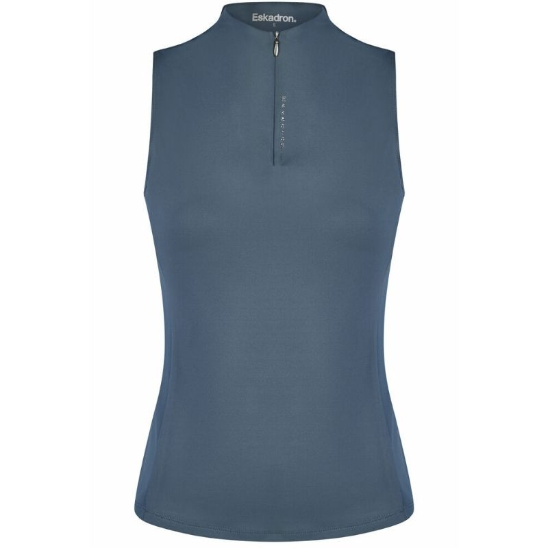 Top Tank Half Zip Classic Sports Zielony