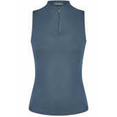 Top Tank Half Zip Classic Sports Zielony Top Tank Half Zip Classic Sports Zielony