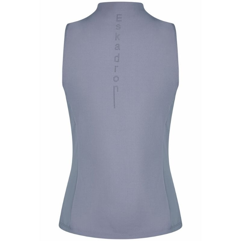 Top Tank Half Zip Classic Sports Fioletowy