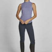 Top Tank Half Zip Classic Sports Fioletowy Top Tank Half Zip Classic Sports Fioletowy