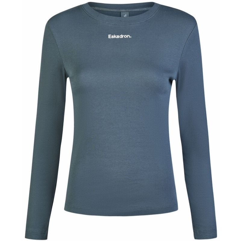 Bluzka Rib Longsleeve Classic Sports Zielona
