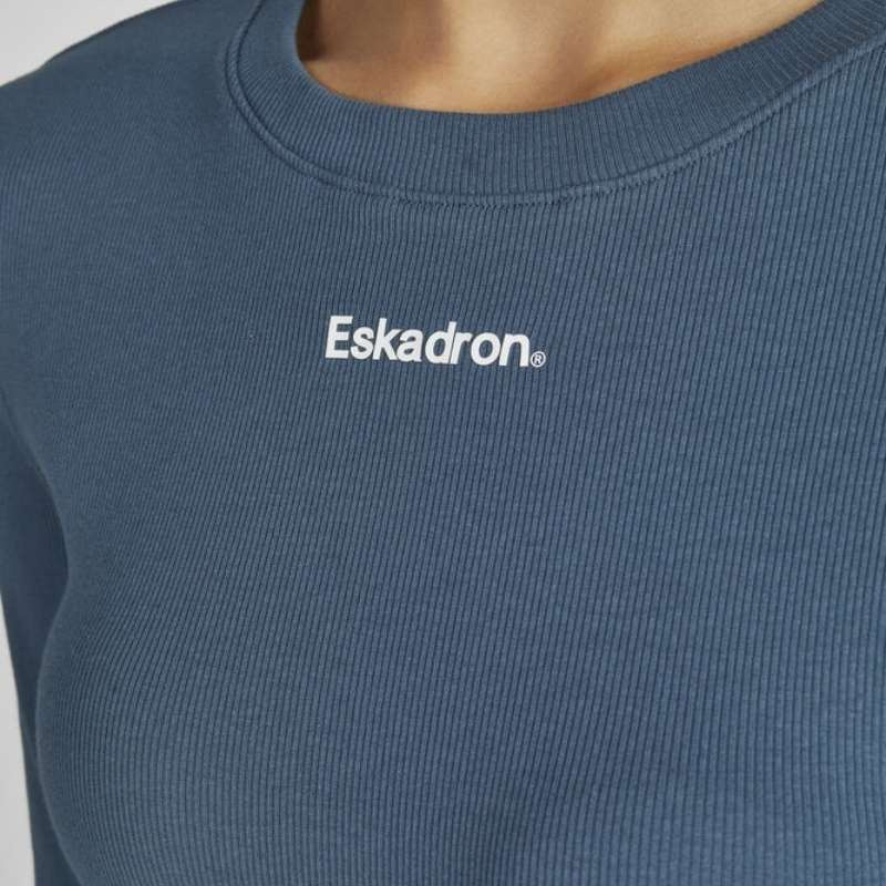 Bluzka Rib Longsleeve Classic Sports Zielona