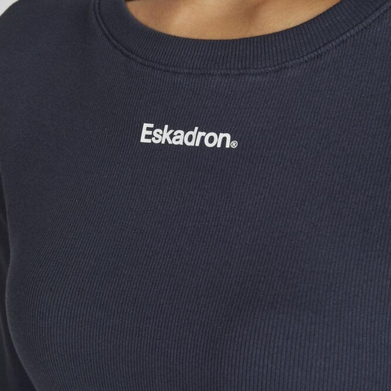 Bluzka Rib Longsleeve Classic Sports Granatowa