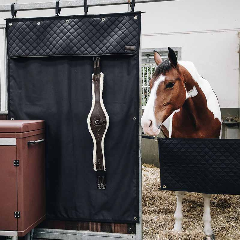 Zasłona stajenna Waterproof Czarna