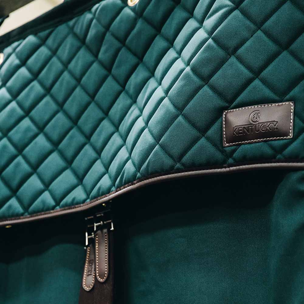 Zasłona stajenna Waterproof Ciemnozielona