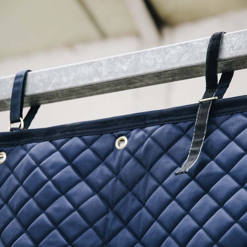 Zasłona stajenna Waterproof Granatowa