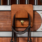 Wieszak na ogłowie Single Brązowy Wieszak na ogłowie Single Brązowy