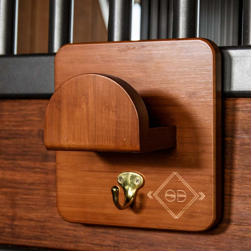 Wieszak na ogłowie Single Brązowy