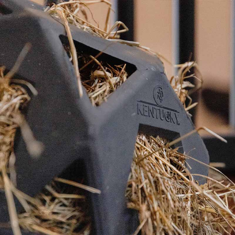 Piłka na siano Relax Play & Hay Szara