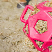 Piłka na siano Relax Play & Hay Różowa Piłka na siano Relax Play & Hay Różowa