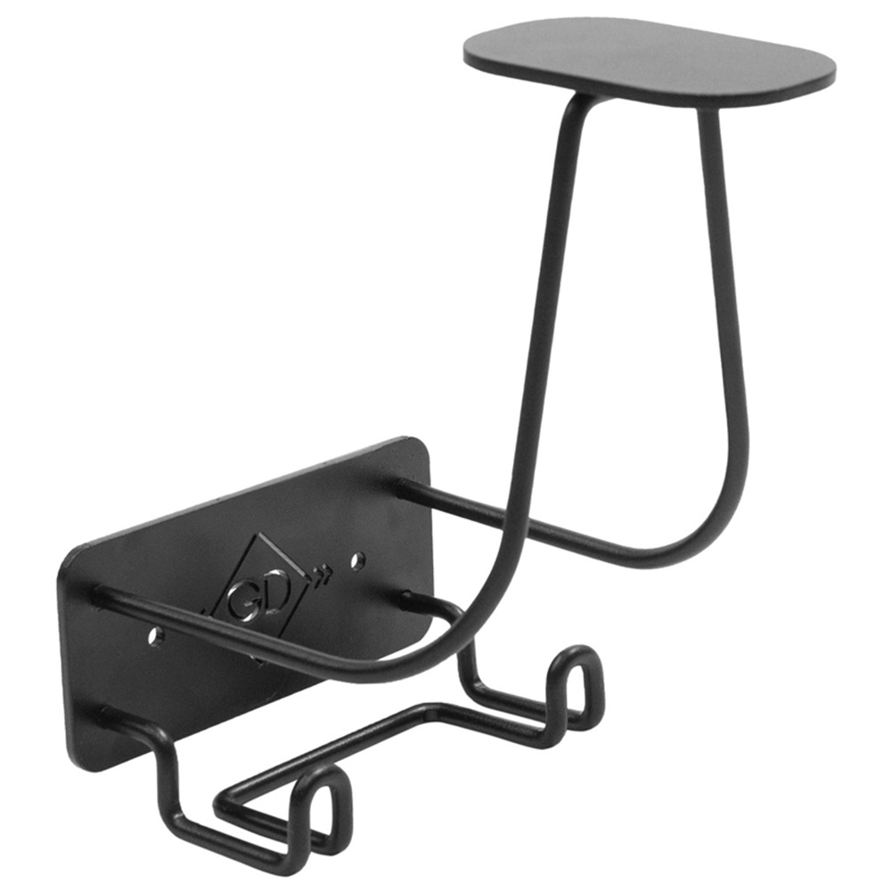 Wieszak na kask Steel Hook Czarny