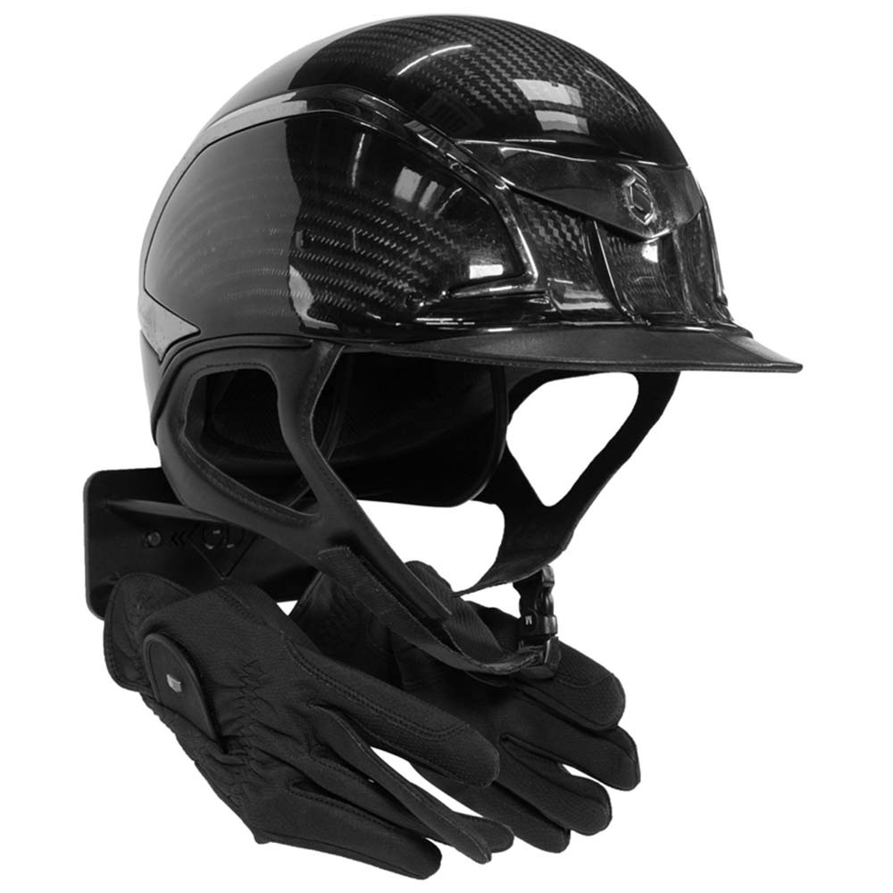 Wieszak na kask Steel Hook Czarny