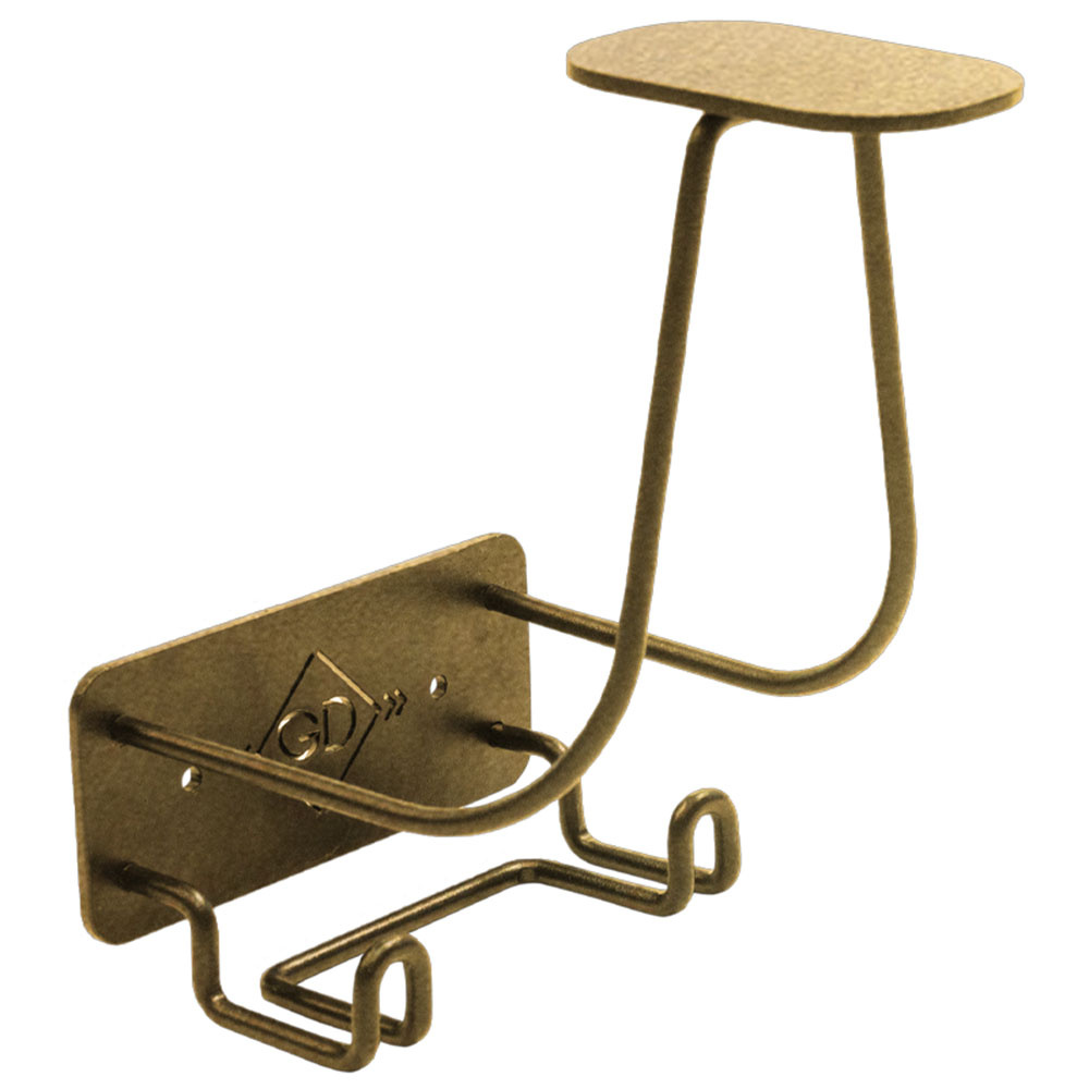 Wieszak na kask Steel Hook Złoty