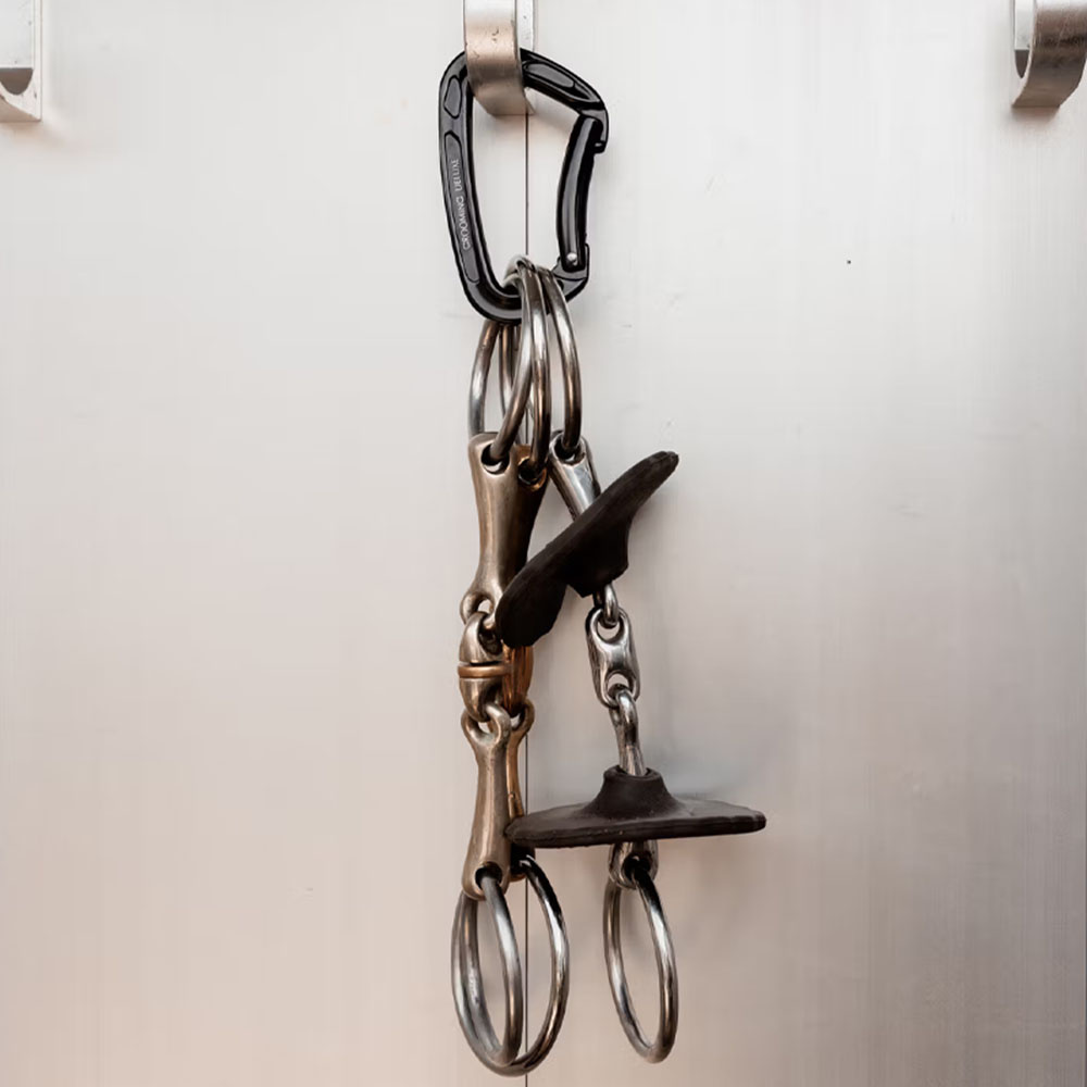 Hak Aluminiumn Safety Snap Czarny