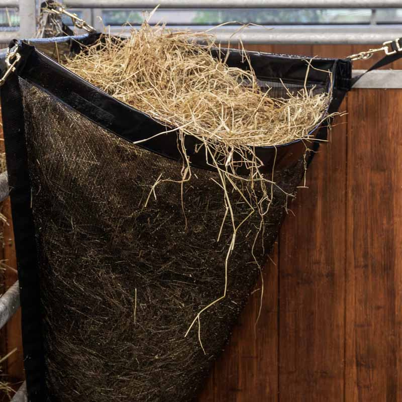 Worek na siano Corner Czarny