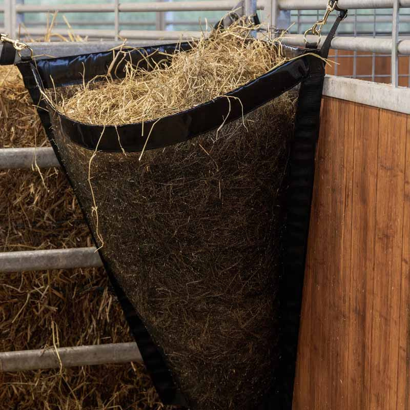 Worek na siano Corner Czarny