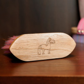 Szczotka ryżowa Sammy Kids Unicorn Różowa Szczotka ryżowa Sammy Kids Unicorn Różowa