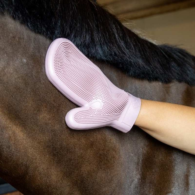 Rękawica do czyszczenia Rubber Różowa