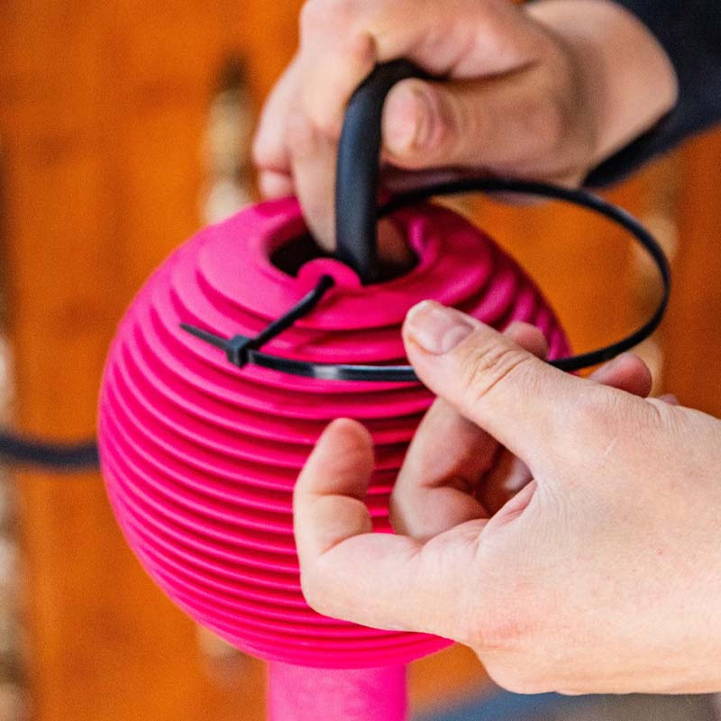 Piłka ochronna Lead & Wall Protection Rubber Pro Różowa