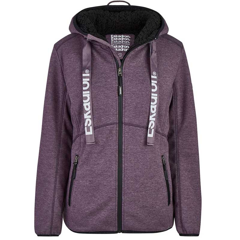 Hoodie Zip Ruby Deepberry