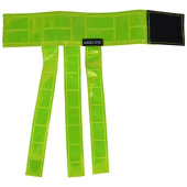 Odblask na ogon HS Velcro Żółty Odblask na ogon HS Velcro Żółty