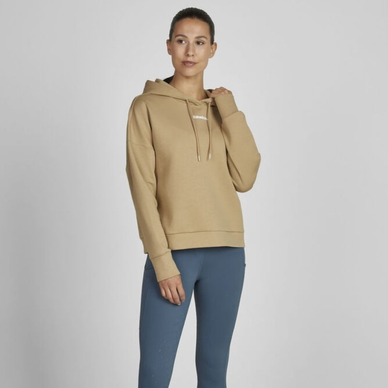 Bluza z kapturem Classic Sports Beżowa