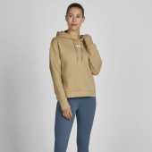 Bluza z kapturem Classic Sports Beżowa Bluza z kapturem Classic Sports Beżowa