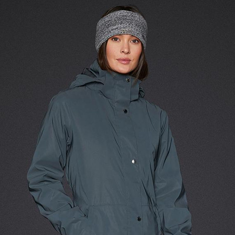 Opaska na głowę Silver Star Szara