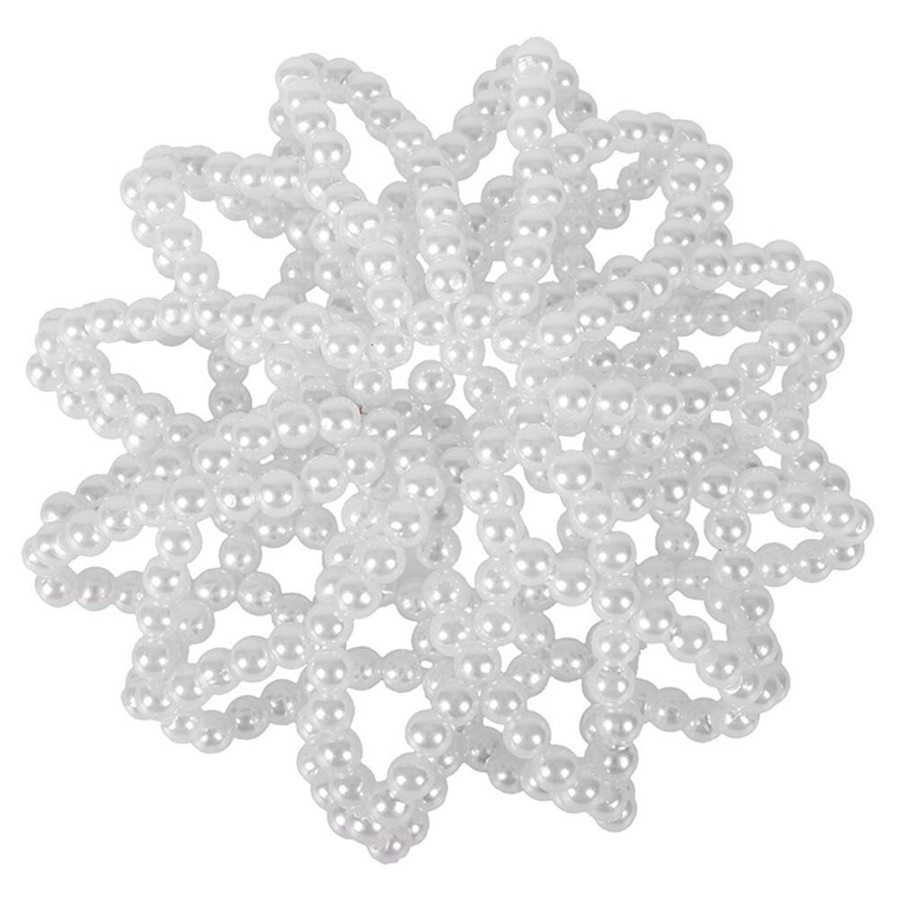 Siatka na włosy Pearl Biała