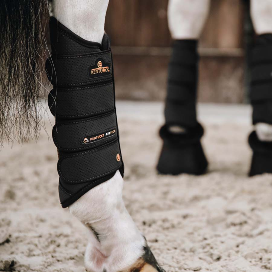 Ochraniacze crossowe Eventing Air Tech Hind Czarne