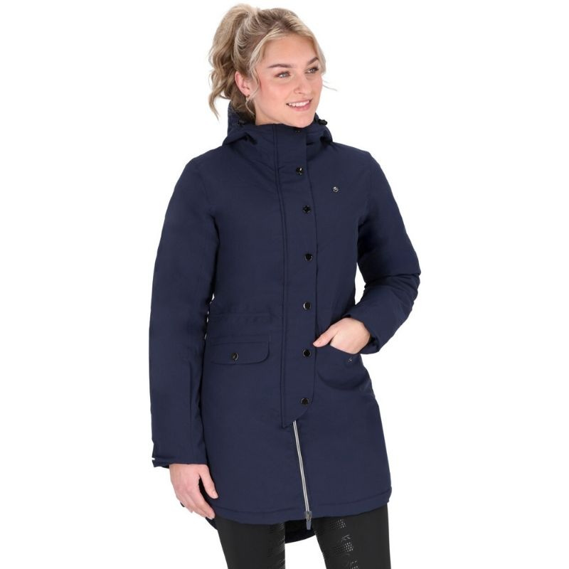 Kurtka Parka Linde Waterproof Granatowa