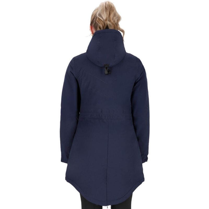 Kurtka Parka Linde Waterproof Granatowa