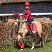 Pokrowiec na kask Halloween Devil Czerwono/Czarny Pokrowiec na kask Halloween Devil Czerwono/Czarny