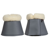 Kaloszki z futerkiem Comfort Szare Kaloszki z futerkiem Comfort Szare