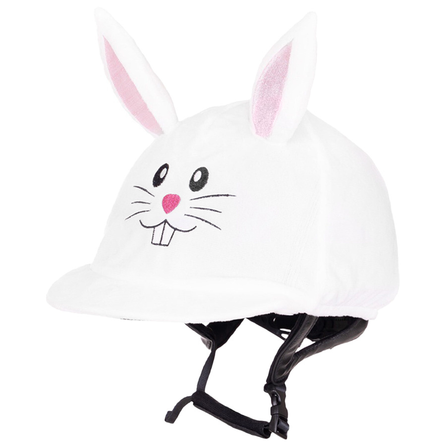 Pokrowiec na kask Easter Bunny Biały