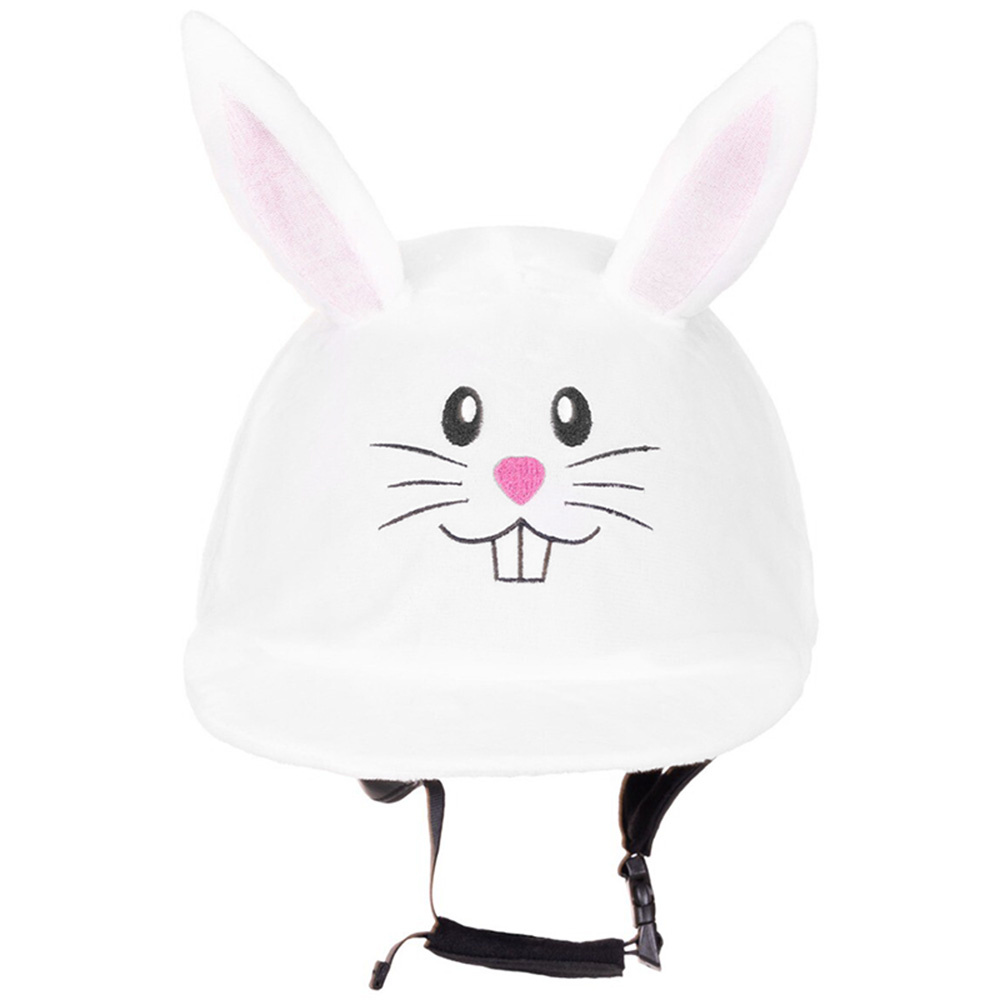 Pokrowiec na kask Easter Bunny Biały